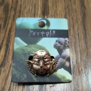 Melanie Martinez Rare Portals Gold Ring Sz 7 Brand New Never Worn Sealed